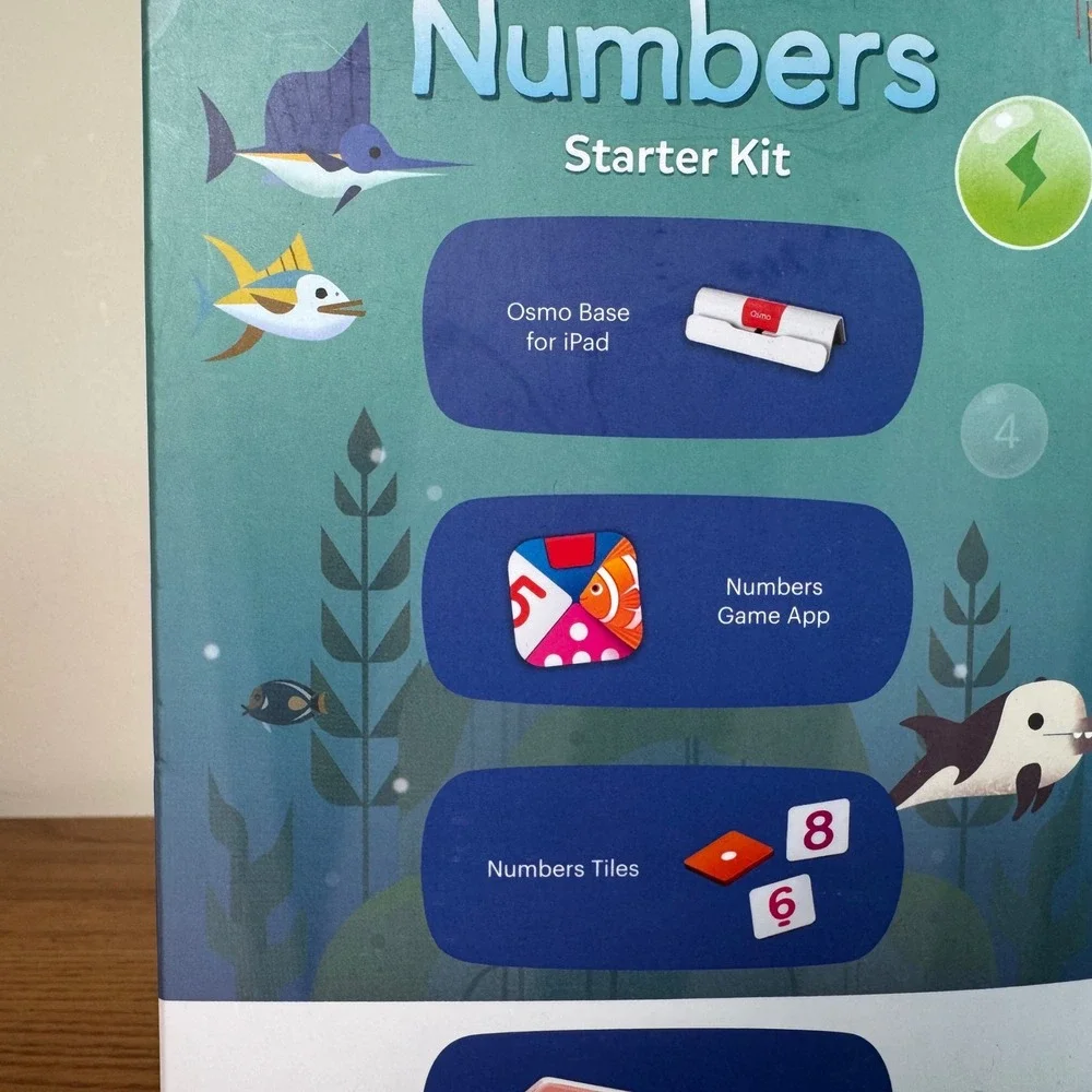Osmo Genius Numbers Starter Kit Educational Math Games for iPad Ages 6-10
